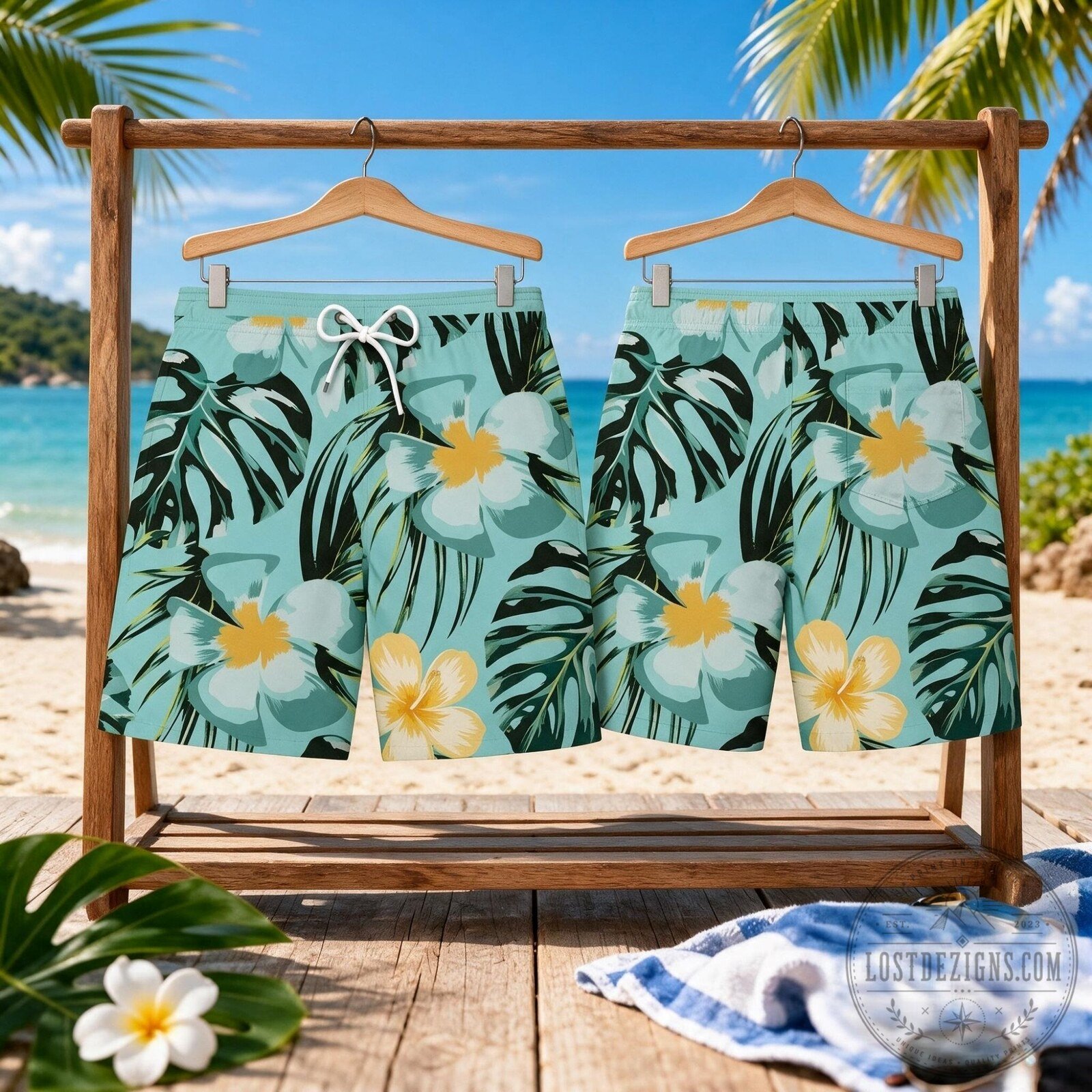 GTA 6 Cal Hampton Tropical Floral Swim Shorts 4 GTA 6 Cal Hampton Tropical Floral Swim Shorts