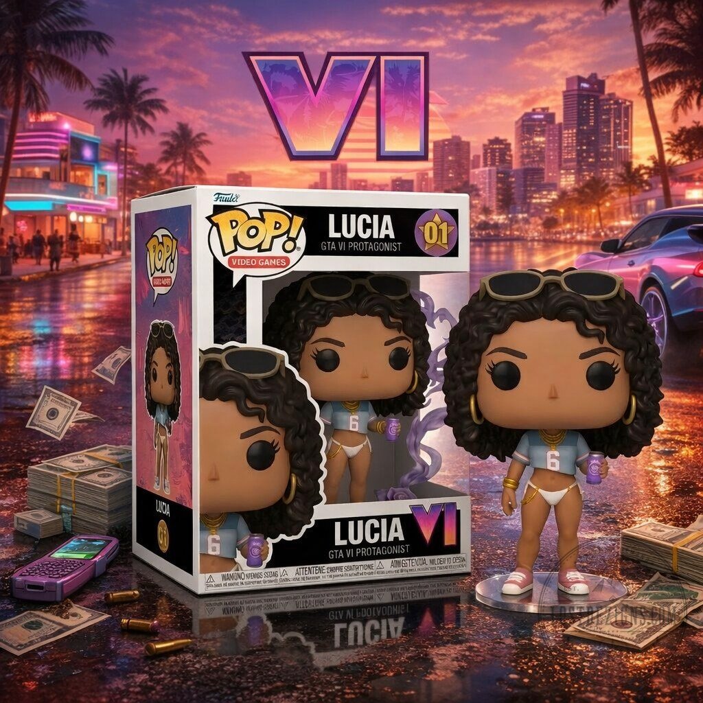 GTA 6 Lucia Funko Pop Collectible Figure
