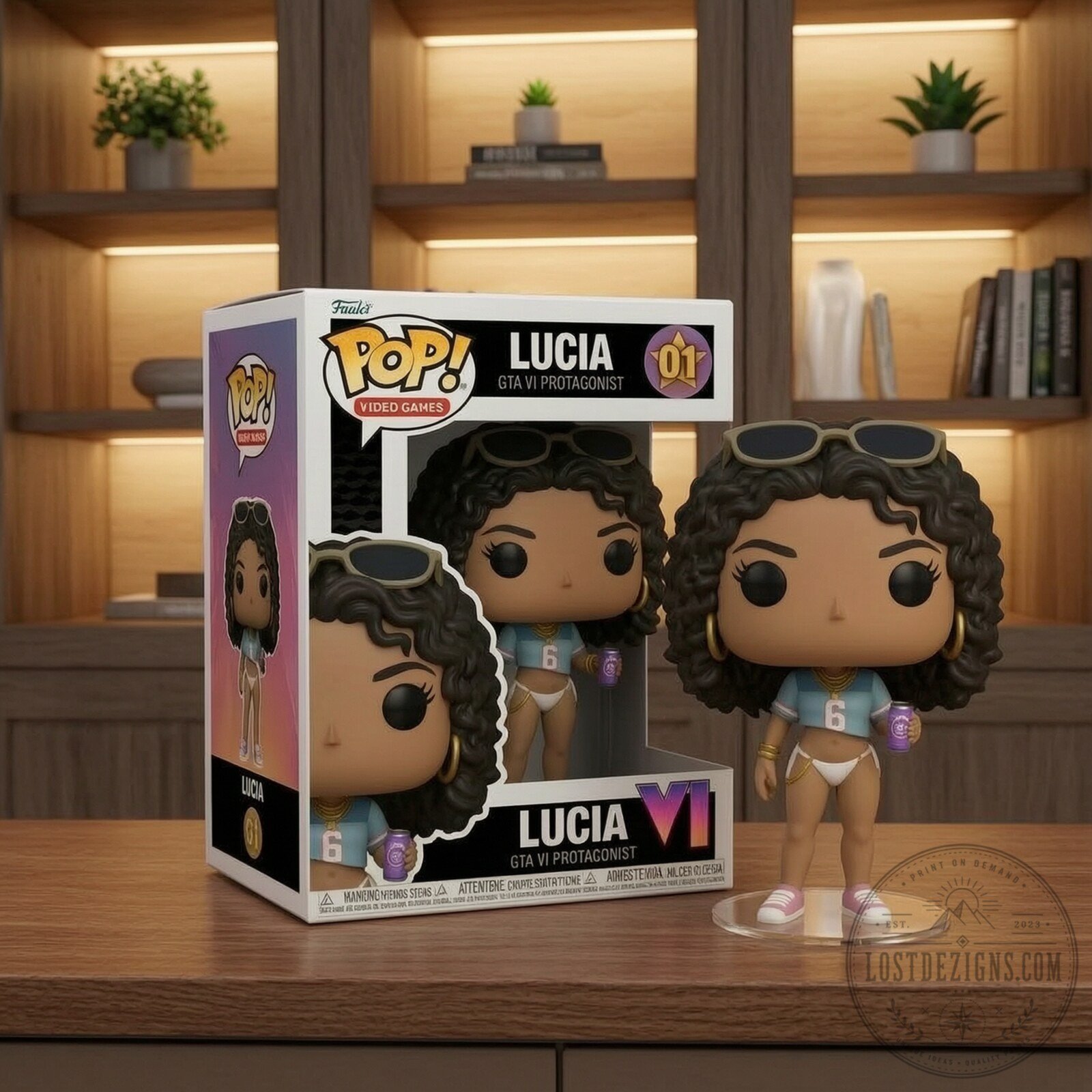 GTA 6 Lucia Funko Pop Collectible Figure 4 GTA 6 Lucia Funko Pop Collectible Figure