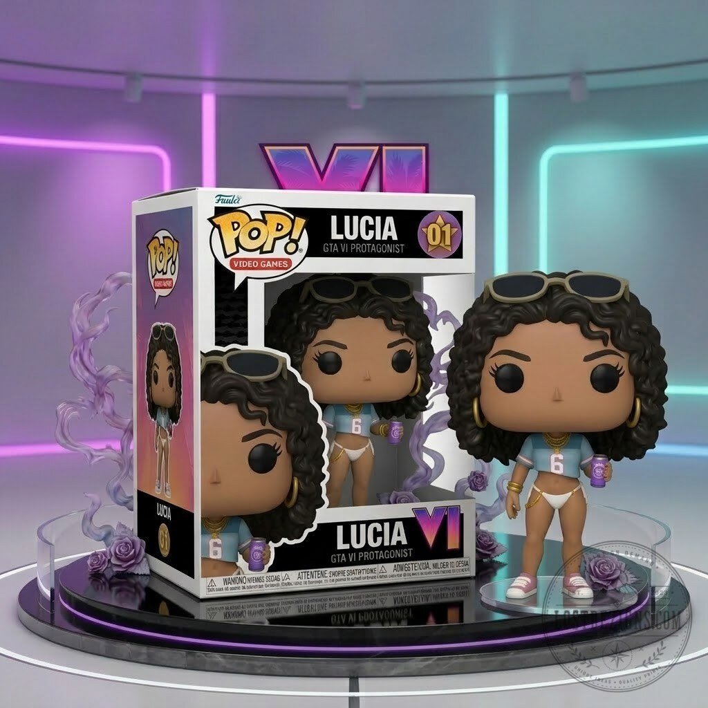 GTA 6 Lucia Funko Pop Collectible Figure 5 GTA 6 Lucia Funko Pop Collectible Figure