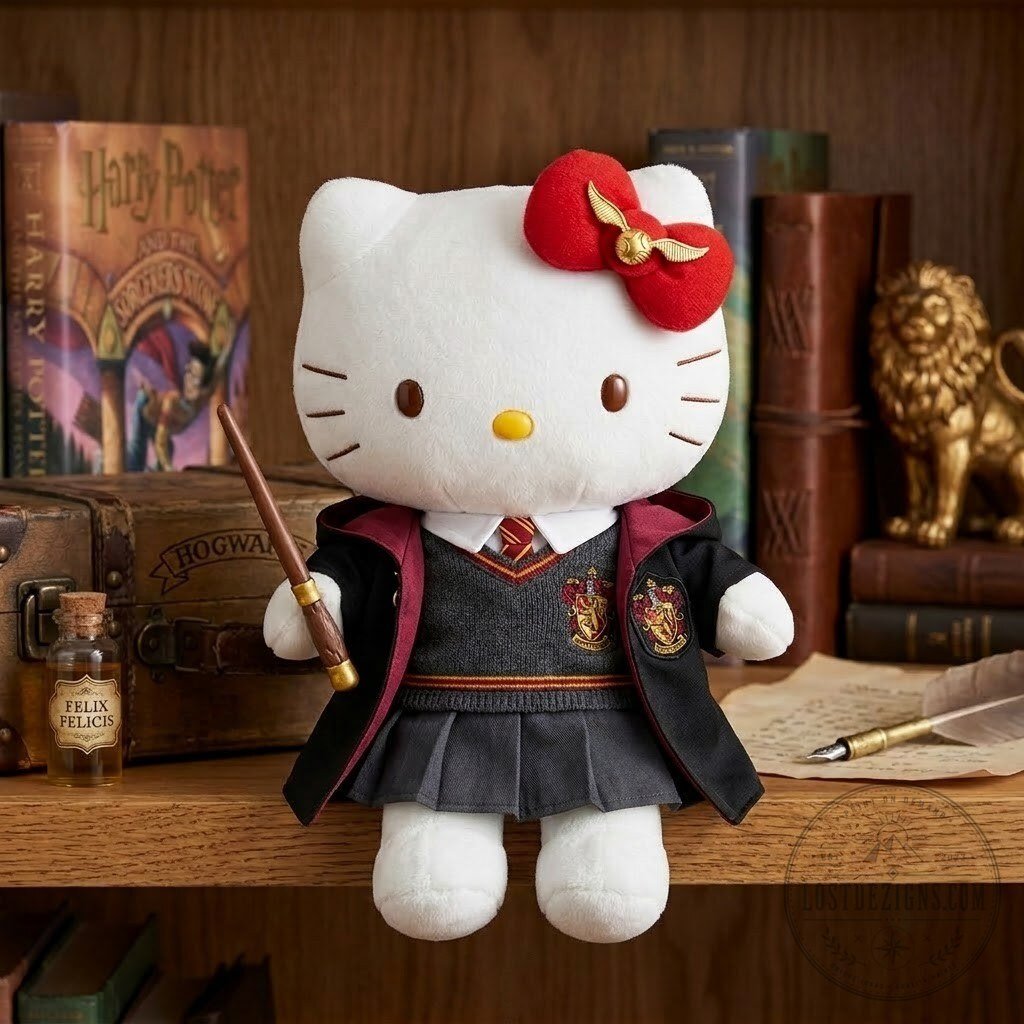 Harry Potter x Sanrio Hogwarts Uniform Plush Doll 6 Harry Potter x Sanrio Hogwarts Uniform Plush Doll