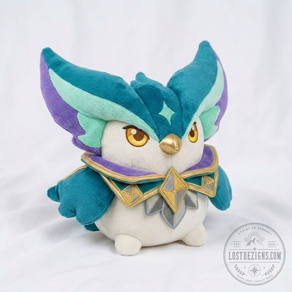 League of Legends Star Guardian Saki & Riku (Xayah & Rakan) Plush Toy 5 League of Legends Star Guardian Saki & Riku (Xayah & Rakan) Plush Toy