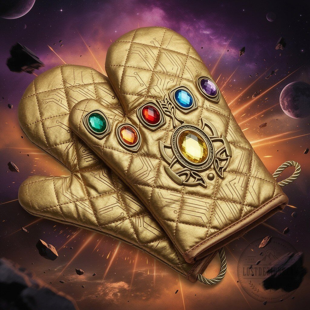 Marvel Infinity War Thanos Infinity Gauntlet Oven Mitts