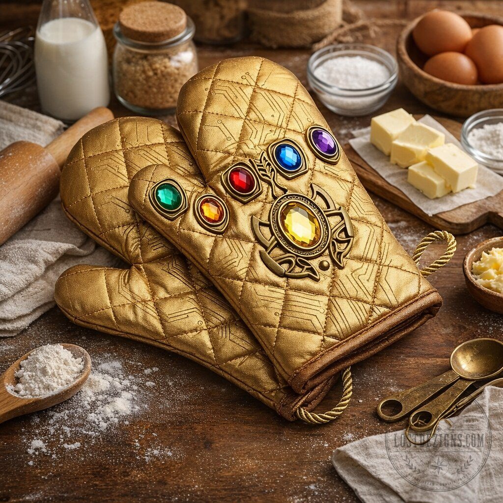 Marvel Infinity War Thanos Infinity Gauntlet Oven Mitts 4 Marvel Infinity War Thanos Infinity Gauntlet Oven Mitts