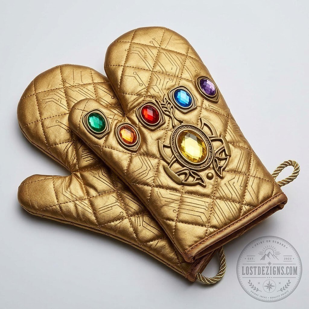 Marvel Infinity War Thanos Infinity Gauntlet Oven Mitts 5 Marvel Infinity War Thanos Infinity Gauntlet Oven Mitts