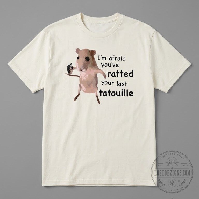 REI AMI I'm Afraid You've Ratted Your Last Tatouille Mouse T-Shirt 4 REI AMI I