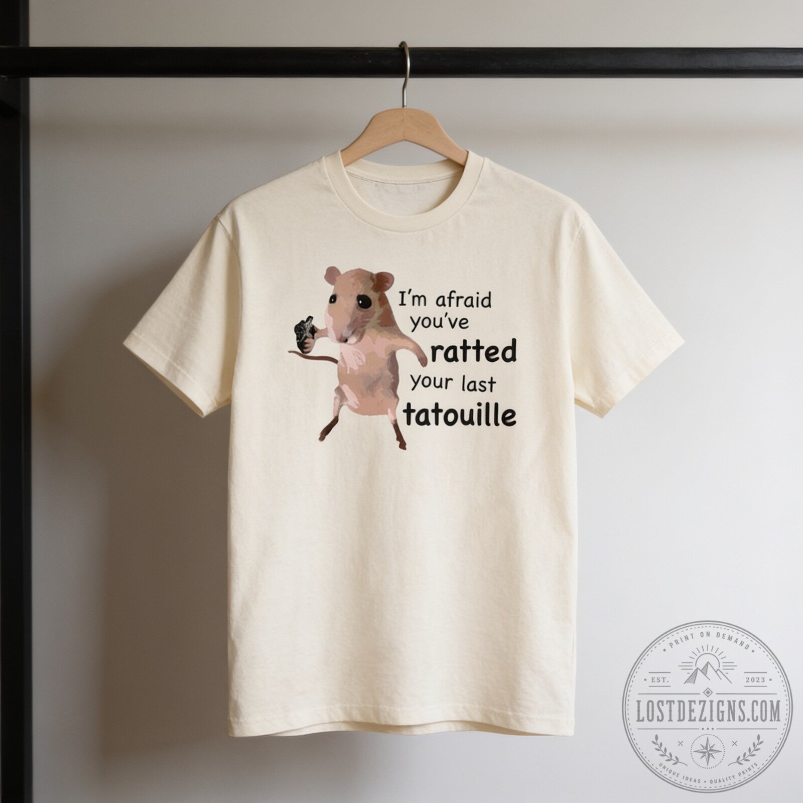 REI AMI I'm Afraid You've Ratted Your Last Tatouille Mouse T-Shirt 5 REI AMI I