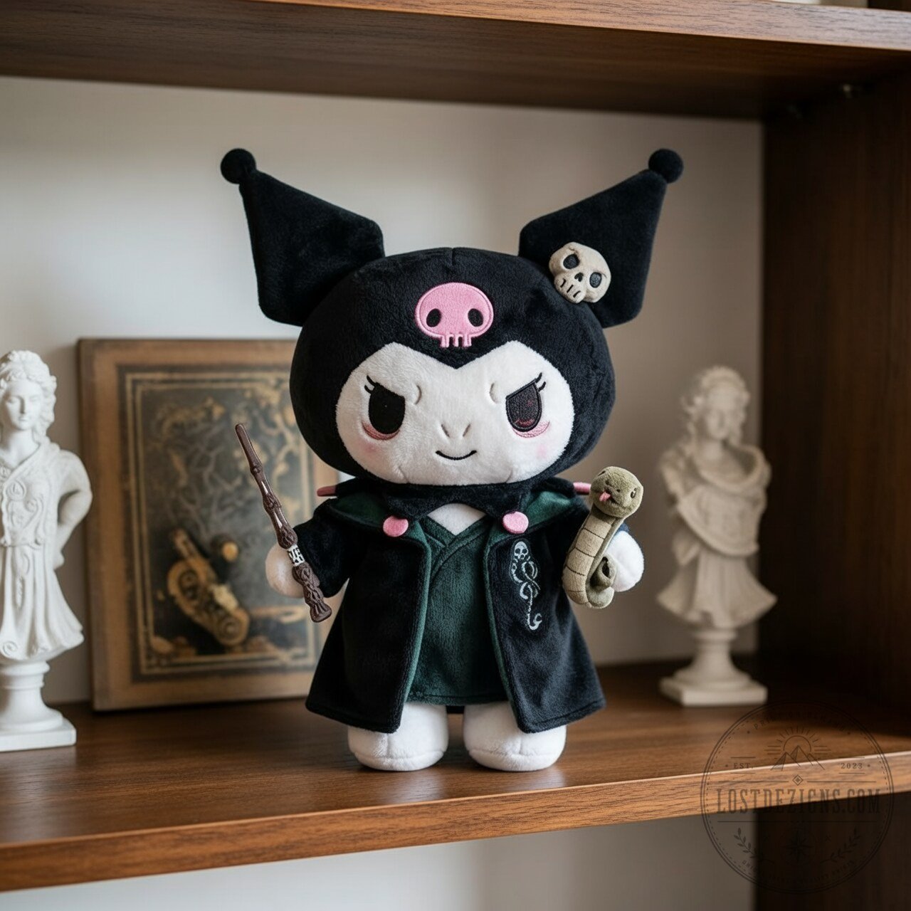 Sanrio Kuromi X Harry Potter Voldermort Plush Toy 5 Sanrio Kuromi X Harry Potter Voldermort Plush Toy
