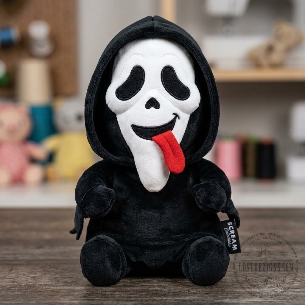 Scary Movie Funny High Ghostface Plush Toy 5 Scary Movie Funny High Ghostface Plush Toy
